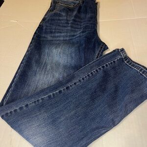 Wrangler Men's Deep Blue Slim Jeans 36 / 32